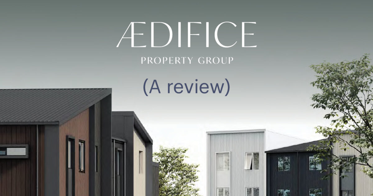 Aedifice Property Review – Do They Build Good… | Opes Partners